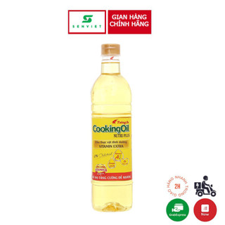 [Hỏa tốc] Dầu ăn Tường An Cooking Oil Nutri Plus chai 1 lít