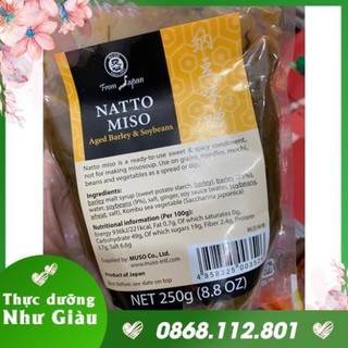 Natto Miso Nhật (250g) - Đậu Tương Lên Men Tươi Ăn Liền Nhật Bản