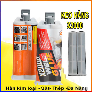 Keo hàn gắn sắt, thép, kim loại , nhựa X.2000 đa năng siêu dính thế hệ mới chịu nhiệt độ cao Nhật Bản, Keo dán FERADO