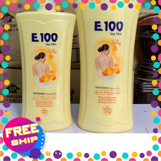 Sữa tắm e100 silky vàng 1,2ml và 800ml