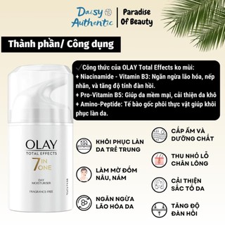 Kem Dưỡng OLAY Total Effect 7 in 1 Moisturiser (Bản UK)