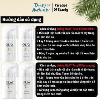 Kem Dưỡng OLAY Total Effect 7 in 1 Moisturiser (Bản UK)