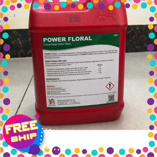 Nước lau sàn mùi cỏ power floral