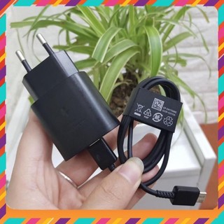 Bộ củ cáp sạc nhanh 25w type c to type c , dùng cho các máy chân type c bảo hành 12 tháng vuapks