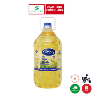 [Hỏa tốc] Dầu đậu nành Simply 5L