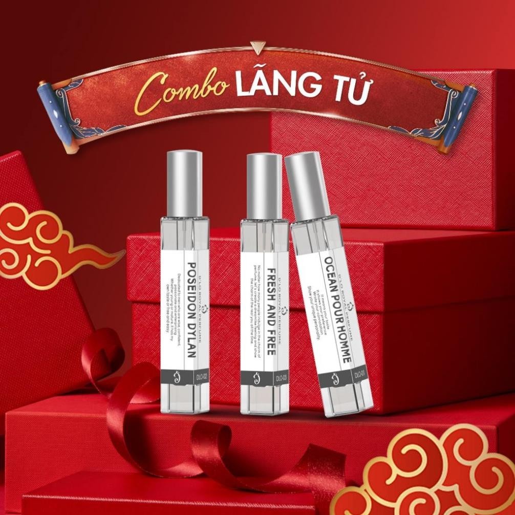 Combo Nước Hoa Nam D'LO BIG BOSS - Mã 01+02+03 - Nước Hoa Chính Hãng - Nước Hoa Thơm Lâu