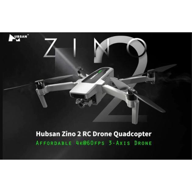 Flycam ZINO 2 Hubsan truyền 8km camera 4K 60f Gimbal 3 trục | BigBuy360 - bigbuy360.vn
