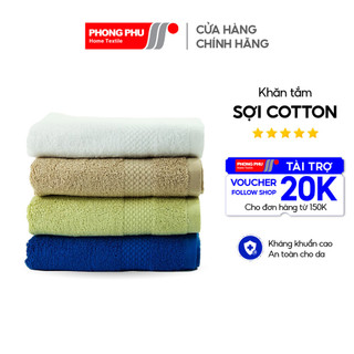Khăn tắm quảng phú cotton w606 60x120cm
