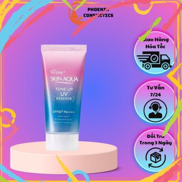 Kem chống nắng Sunplay Skin Aqua Tone Up UV Lavender SPF50+ PA+++ 70ml