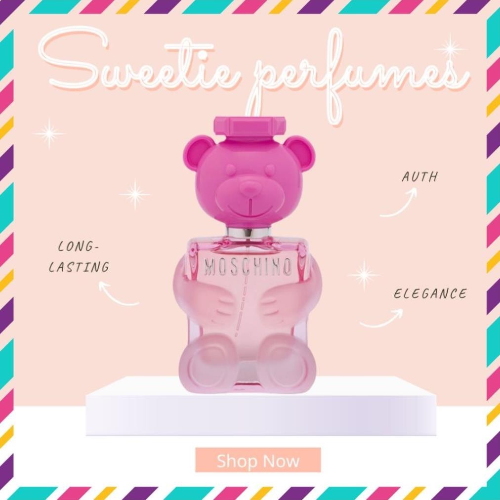 [𝑺𝒘𝒆𝒆𝒕𝒊𝒆] Nước hoa Moschino Toy 2 Bubble Gum EDT 5ml/10ml/20ml [Kèm Qùa]