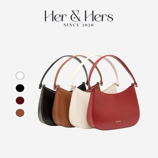 Túi da cao cấp nữ dáng kẹp nách JAME - HER & HERS