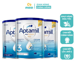 Sữa bột Aptamil Profutura Cesarbiotik Số 1, 2, 3 800g