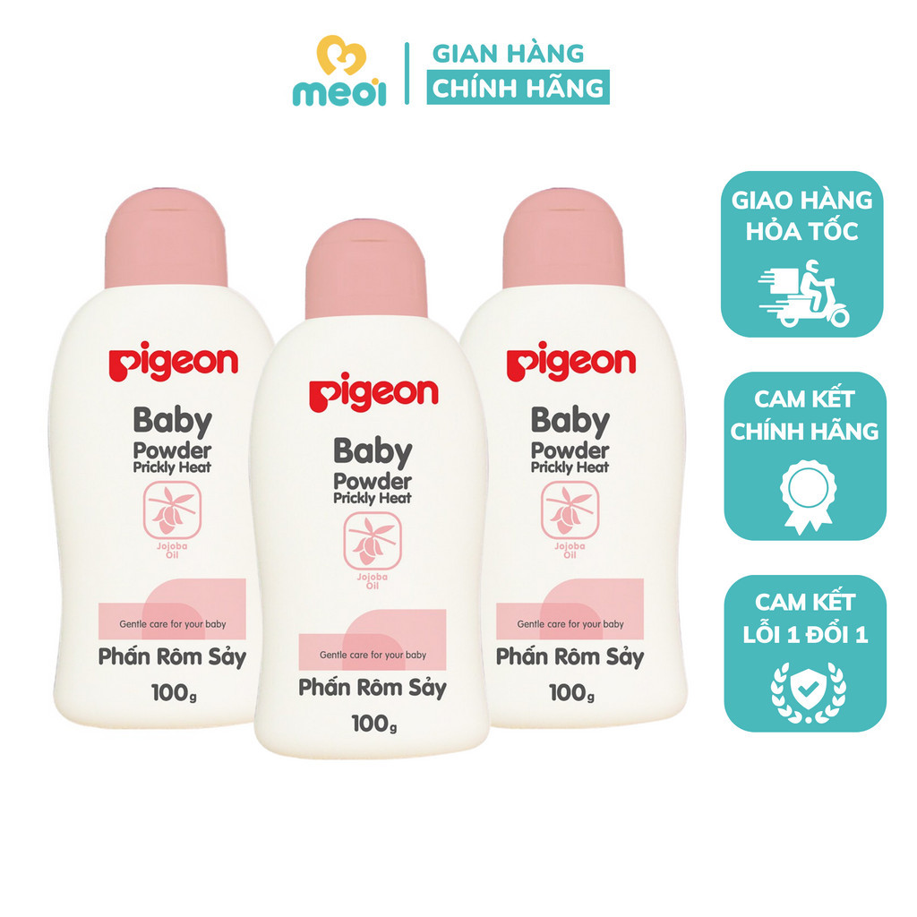 Phấn rôm Pigeon cho bé 100g