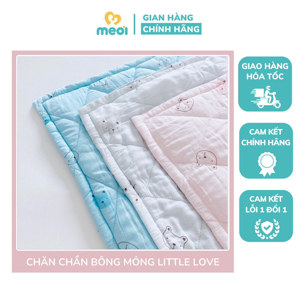 Chăn chần bông mỏng Little Love cho bé
