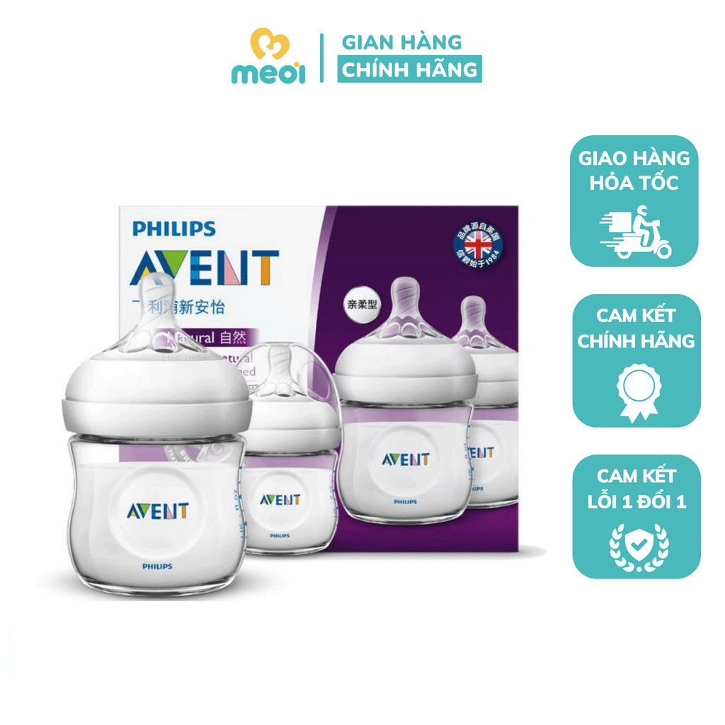 Bình sữa Philips Avent Natural 125ml