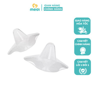 Núm trợ ti Chibé, hộp 2 chiếc hỗ trợ cho bé bú