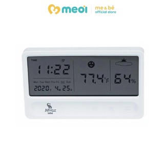 Thiết bị đo độ ẩm và nhiệt độ phòng Moaz Bébé MB-027