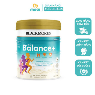 Sữa Blackmores JNR Balance+, sữa cao năng lượng cho bé từ 1-10 tuổi
