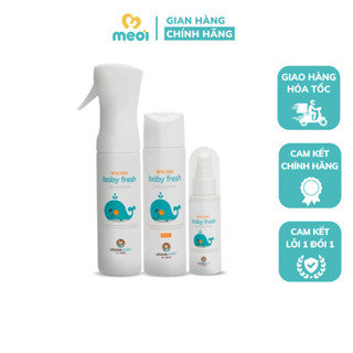 Xịt diệt khuẩn, khử mùi an toàn cho bé Baby Fresh 55ml/300ml