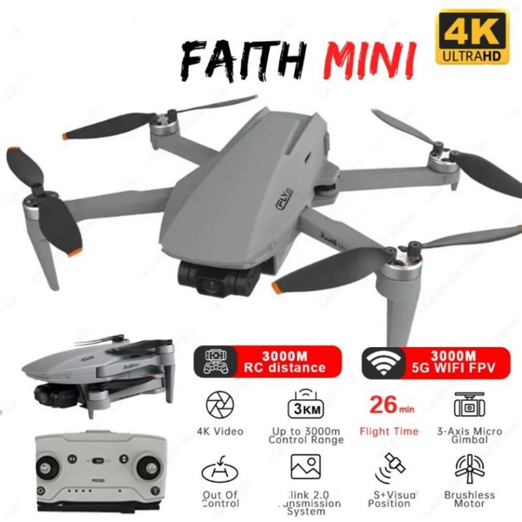 Flycam 4k faith mini c-fly bay xa 3 km, cao 500m , 25 phút i9 max | BigBuy360 - bigbuy360.vn