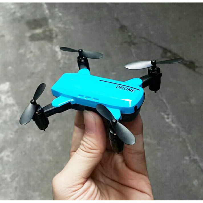 Máy bay điều khiển từ xa 4 cánh xếp gọn Mini Drone tracker 801