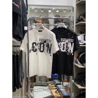 Áo phông dsq icon vẩy sơn đen cực nét ,hot hot new2024 ,đang làm mưa làm gió hottrend