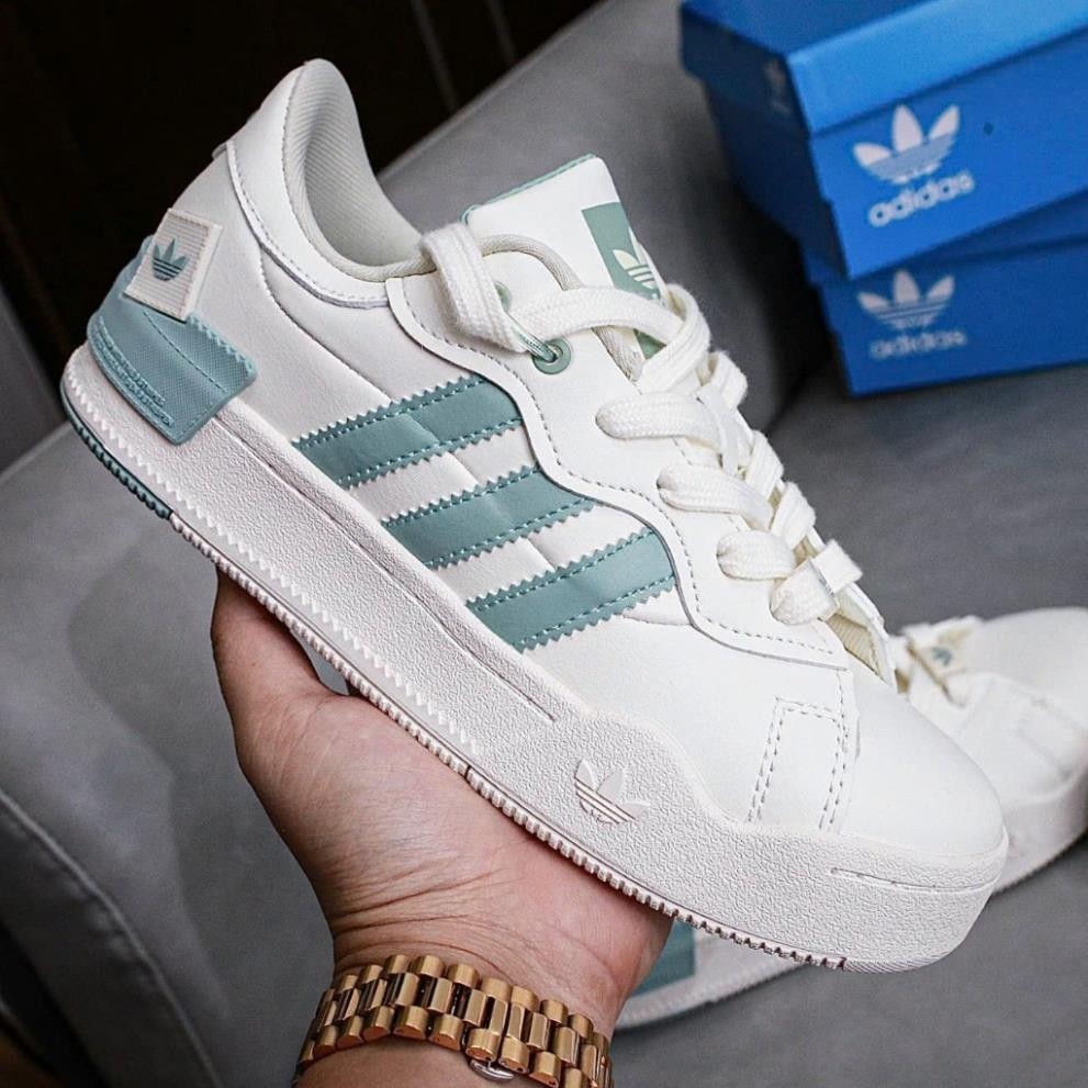 Giày Thể Thao Original Adidas_WMNS Rey Galle Chalk White Hazy Green,Adidas Sò Bản Mới Xanh Mint Blue | BigBuy360 - bigbuy360.vn