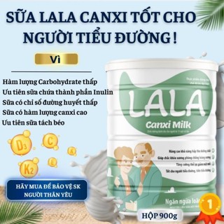 Sữa canxi LALA Canxi Milk 900g, Sữa canxi cho người già