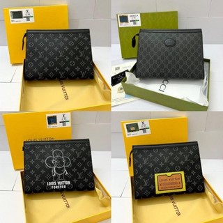 [FULL HỘP] Túi clutch cầm tay nam nữ hàng quảng châu OKK