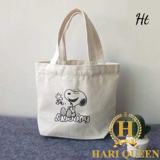 [Túi tote] Túi Snoopy vỗ tay HTH1120