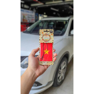 Lá thơm treo xe AROMA-CAR ( Lá cờ Việt Nam )