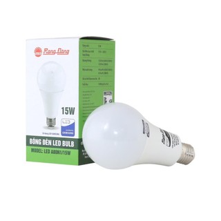 [RẠNG ĐÔNG] Bóng đèn LED BULB tròn 15W/12W