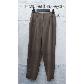 Quần dài nữ eo 60-68cm, dài 91cm và eo 70cm, dài 100cm.