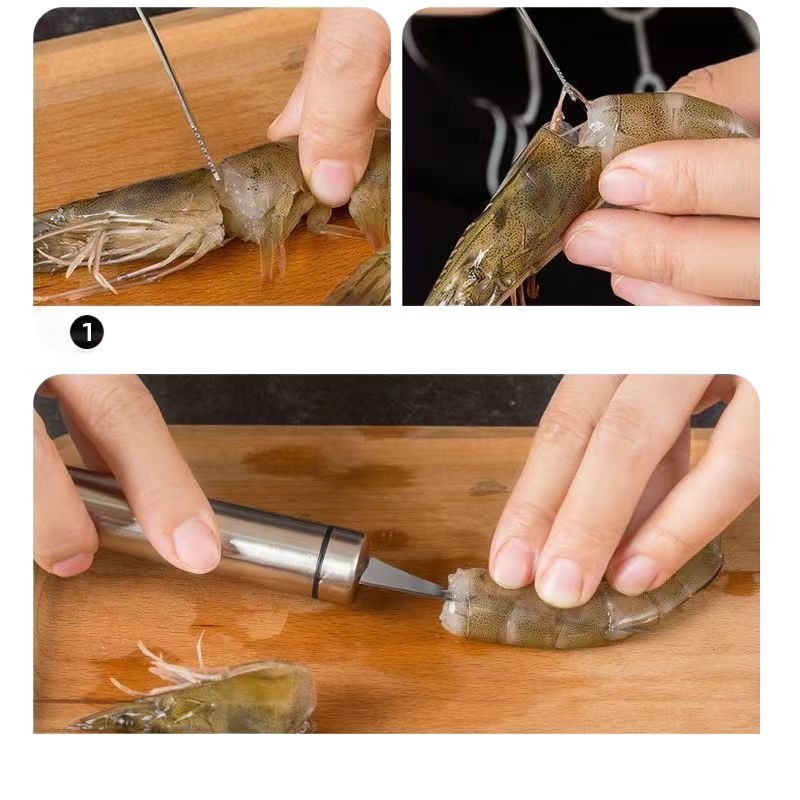 DỤNG CỤ BÓC VỎ TÔM MẪU MƠI