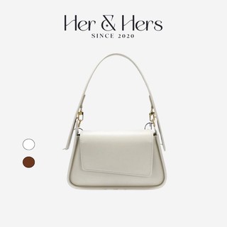 Túi xách nữ mang kẹp nách đeo chéo da Microfiber HERA BAG - Her & Hers