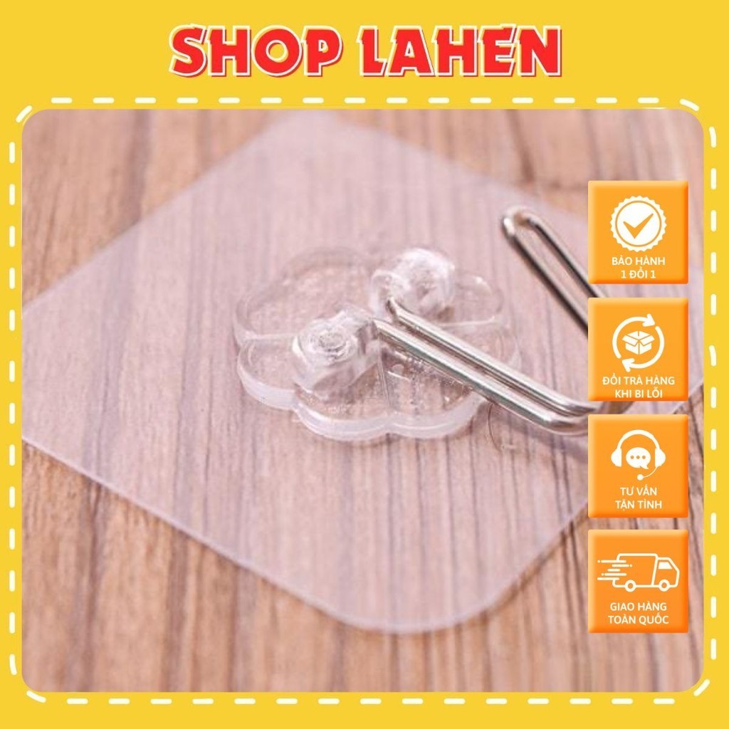 Móc dán tường(set 10 cái) móc dính tường siêu chắc