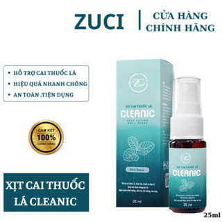 Xịt Cai Thuốc Lá Cleanic Dạng Xịt Tiện Lợi Hương Bạc Hà Sảng Khoái,Hiệu Quả Ngay Sau 7 Ngày Sử Dụng