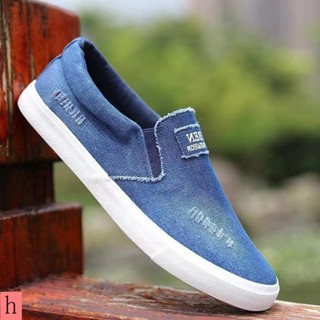  Nam Nam Giày Vải Bò Tendon Đế Nam Giày Vải Một Chân Kích Thước Lớn Mùa Hè Thoáng Khí Giày Nam Thường Ngày Cũ Vải Bắc Kinh 