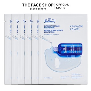 Mặt Nạ Dưỡng Da TheFaceShop Dr.Belmeur Intense Mask Cica Peptide 40ml