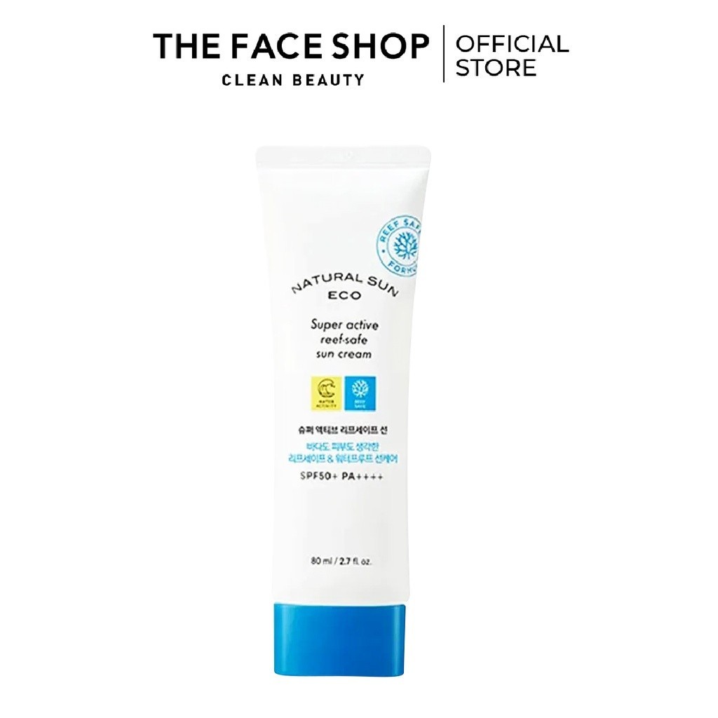 Combo Sữa Dưỡng Chống Lão Hóa THE FACE SHOP 140ml+Kem Chống Nắng Sun Eco Sun Cream SPF50+PA++++ 80mll