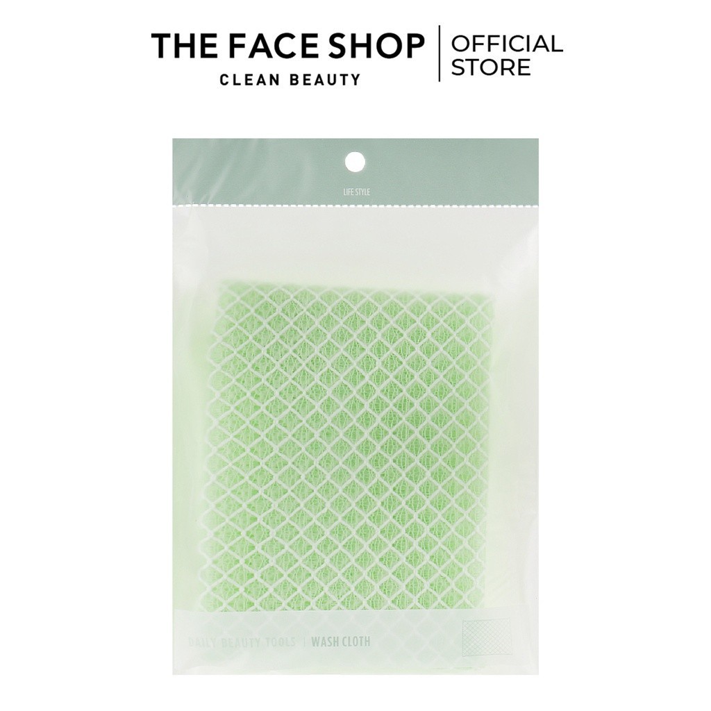 Combo Gel Dưỡng Da Đa Năng THE FACE SHOP Jeju 300ml+Lưới Tắm THE FACE SHOP 1pcs