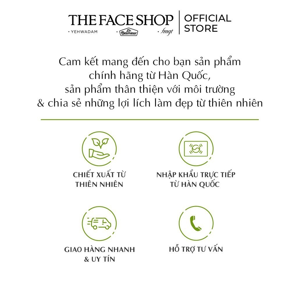 Combo Sữa Rửa Mặt Dành Cho Da Mụn Thefaceshop 150Ml+Sữa Rửa Mặt Thefaceshop Dr.Belmeur 150Ml