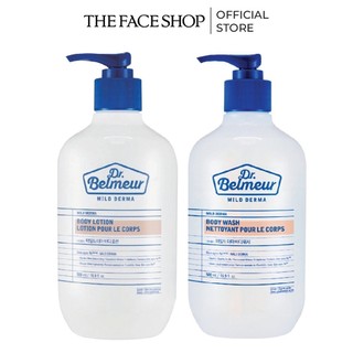 Combo sữa dưỡng thể dưỡng ẩm thefaceshop 500ml+sữa tắm dưỡng ẩm cho da nhạy cảm thefaceshop 500ml