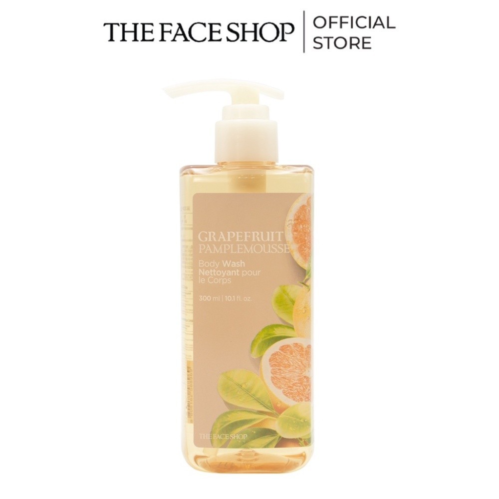 Combo 2 Gel Tắm Làm Sáng Da TheFaceShop Grapefruit Body Wash 300mlx2