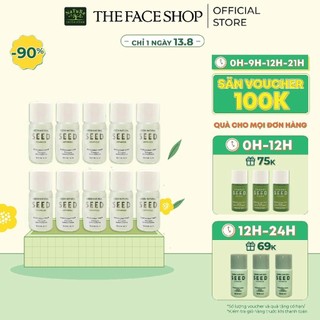 Combo 10 Nước Cân Bằng Chống Lão Hóa Da Thefaceshop Green Natural Seed Anti Oxid Toner 5mlx10