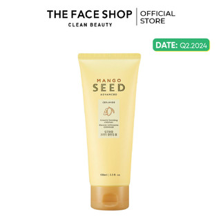 (GWP) Sữa Rửa Mặt Dưỡng Ẩm Thefaceshop Mango Seed Creamy Foaming Cleanser 100ml
