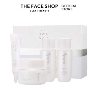 Bộ Sản Phẩm Dưỡng Sáng Da Thefaceshop Yehwadam Jeju Magnolia Pure Brightening Travel Kit