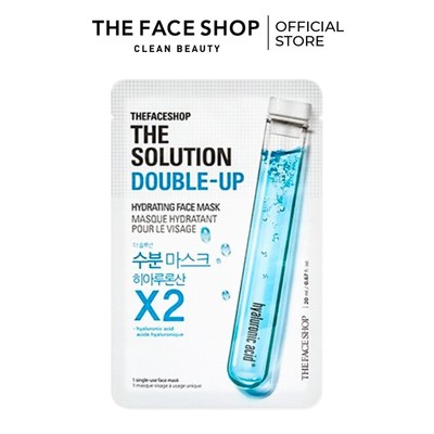 Mặt Nạ Cung Cấp Ẩm Thefaceshop The Solution Double-Up Hydrating (Gz) 20Ml