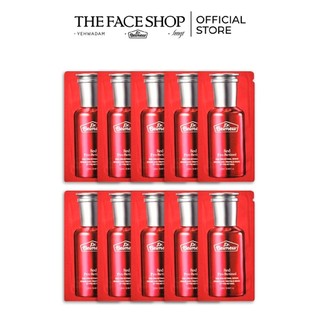 Bộ 10 Sample Tinh Chất Cải Thiện Nếp Nhăn TheFaceshop Dr.Belmeur Red Pro-Retinol Serum ( 1.2ml* 10 miếng )