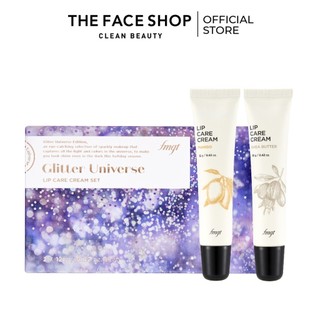 Son dưỡng làm mềm môi THEFACESHOP Lip Care Cream Set (20 Holiday) (12gx2)